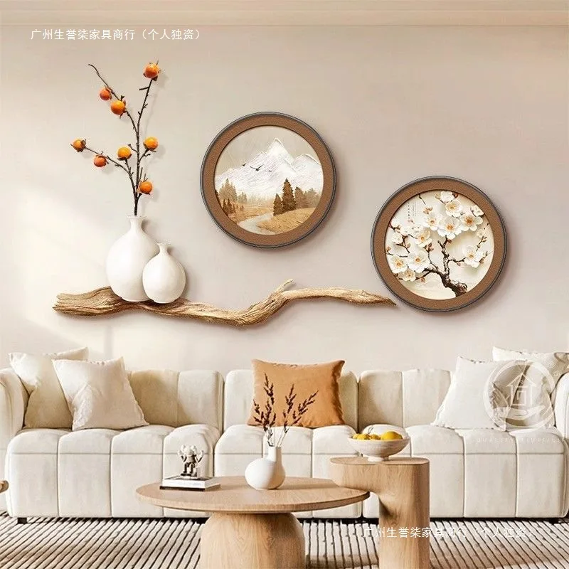 Back with backers 2026 living room decorative paintings high-end sofa background wall hanging paintings high-end landscape