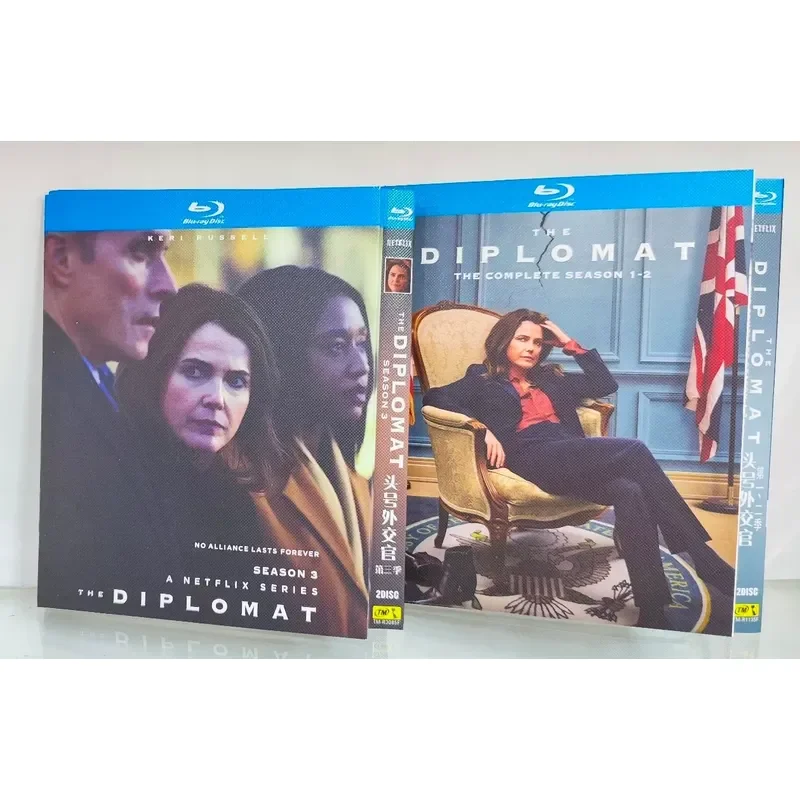 The Number One Diplomat Season 1 Season 2 Season 3 Blu-ray BD 4 New Discs