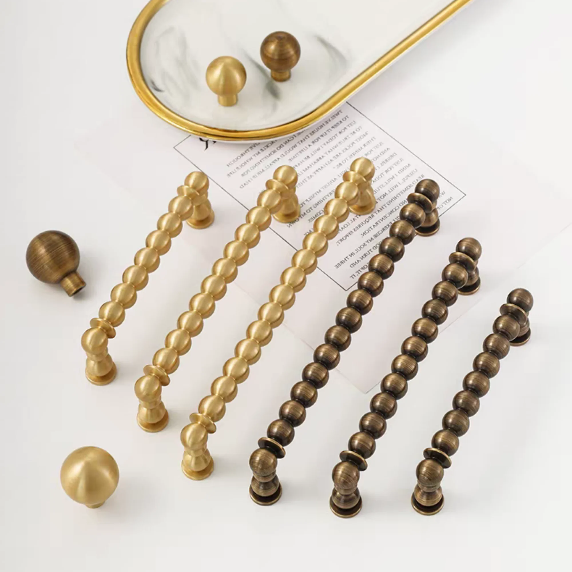 Poignée de tiroir en forme de  - Drawer Pull Gold avis et prix