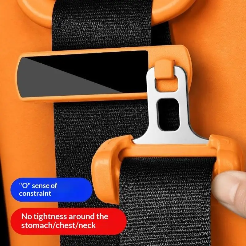 High qualityUniversal ABS Texture Car Seat Belt Stopper Adjustable Non-Slip Seat Belt Fixing Clip for All Vehicle Driving