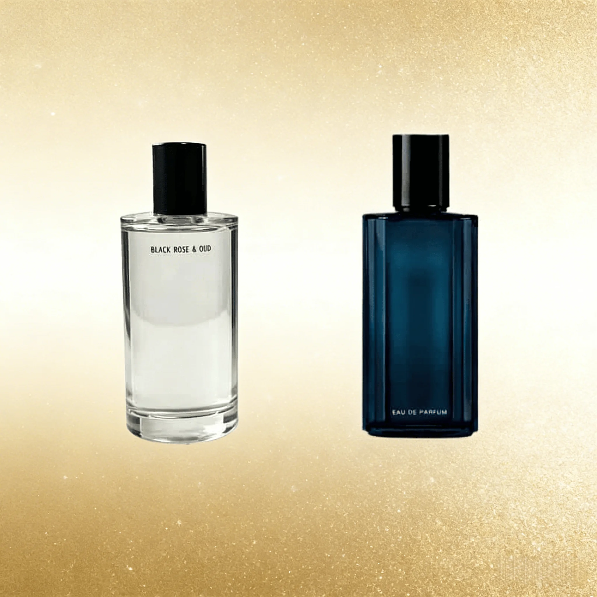 Salt & Rock Unisex Body Mist (Black Rose Oud, Skincare) & Co.ld Water Intense Men's Cologne (Ambery, Mandarin)