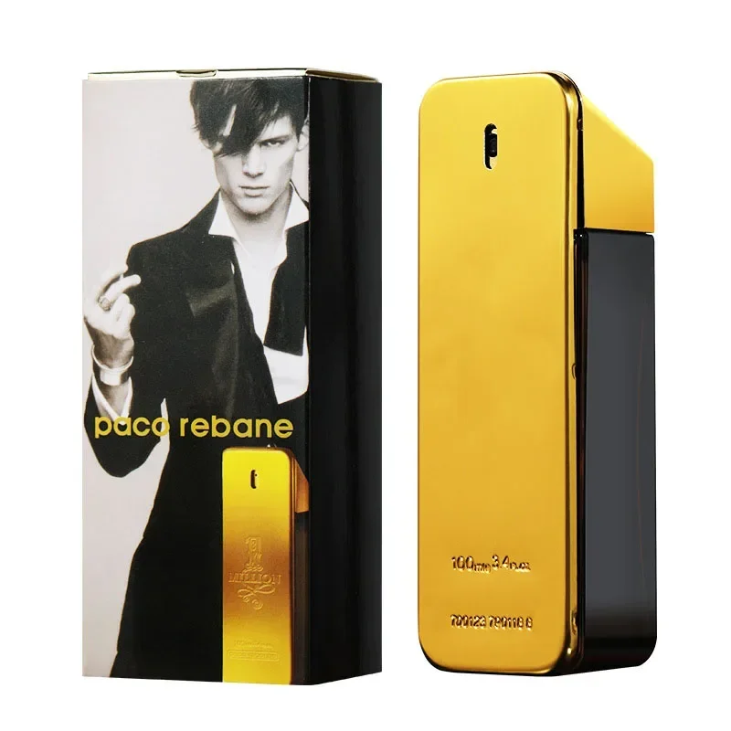 100ml Perfume Hombre Originales Million FreshSpicy Notes of Amber Leather Tangerine Adds A Touch Irresistible Pheromone