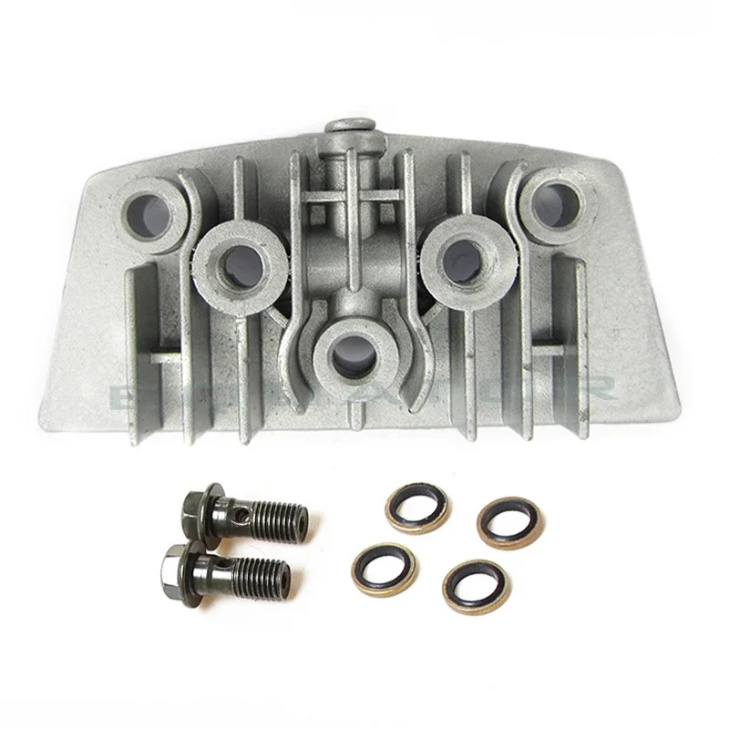 Motorcycle parts CYLINDER HEAD Side Cover with Oil throgh Screw FOR 50cc 110cc engine PIT DIRT BIKE