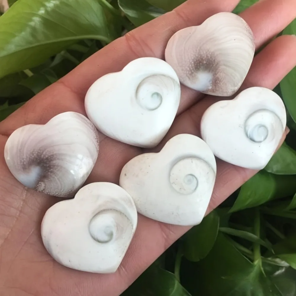 Natural Crystal Stone Heart Ornament, Hand Carved Mineral Speciemn, Home Decoration, Suit for DIY, Jewelry Making, Crystal Gift