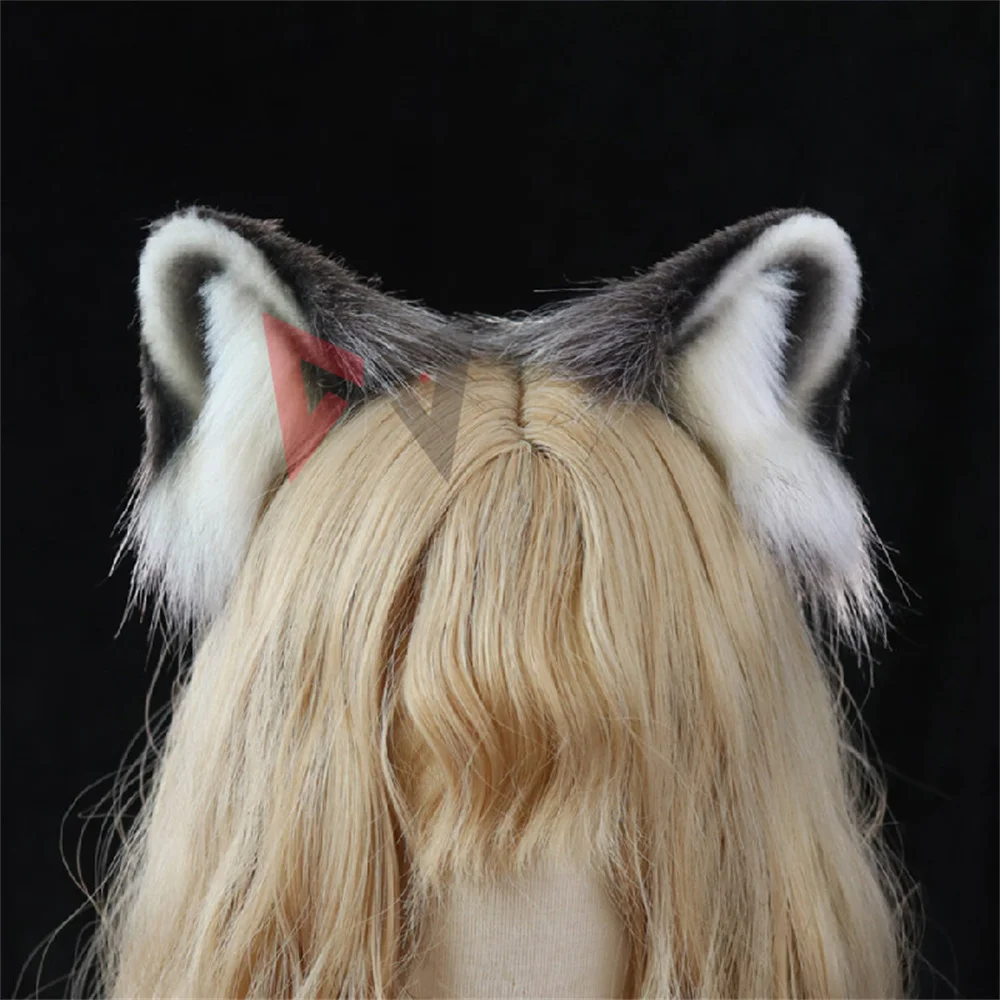 New Procyon Lotor Cosplay Ears Hairhoop Tail  Cosplay Costume Accessories For Party Game Cosplay