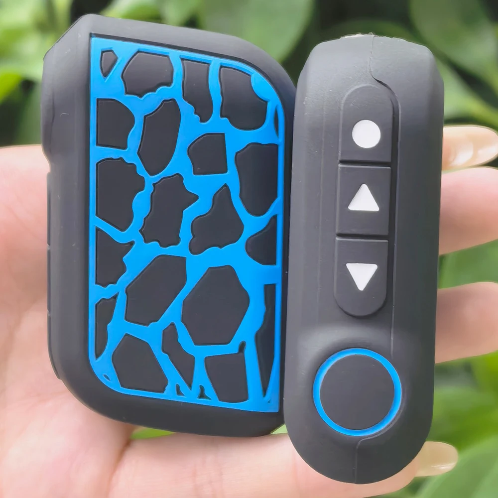 Silicone Car Key Case Cover Shell Fob for Starline A93 A63 Russian Version Two Way Car Alarm LCD Remote Controller Keychain