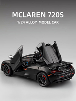 Mclaren 720s 1:24 Super Sportcar Sound & Light Miniatures Alloy Diecast Model Car Presents For Boyfriend Toys For Kid Gift Metal