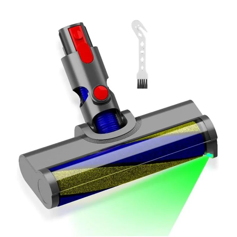 

Direct-Drive Quick-Release Soft-Bristle Floor & Carpet Brush For Dyson V15 V11 V10 V8 V7 Vacuum Cleaner Parts