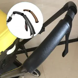 Stroller Handle Covers fit for Bugaboo bee3,bee 5, bee+ Stroller Accessories PU Leather Cover Wagon Armrest Protective Case