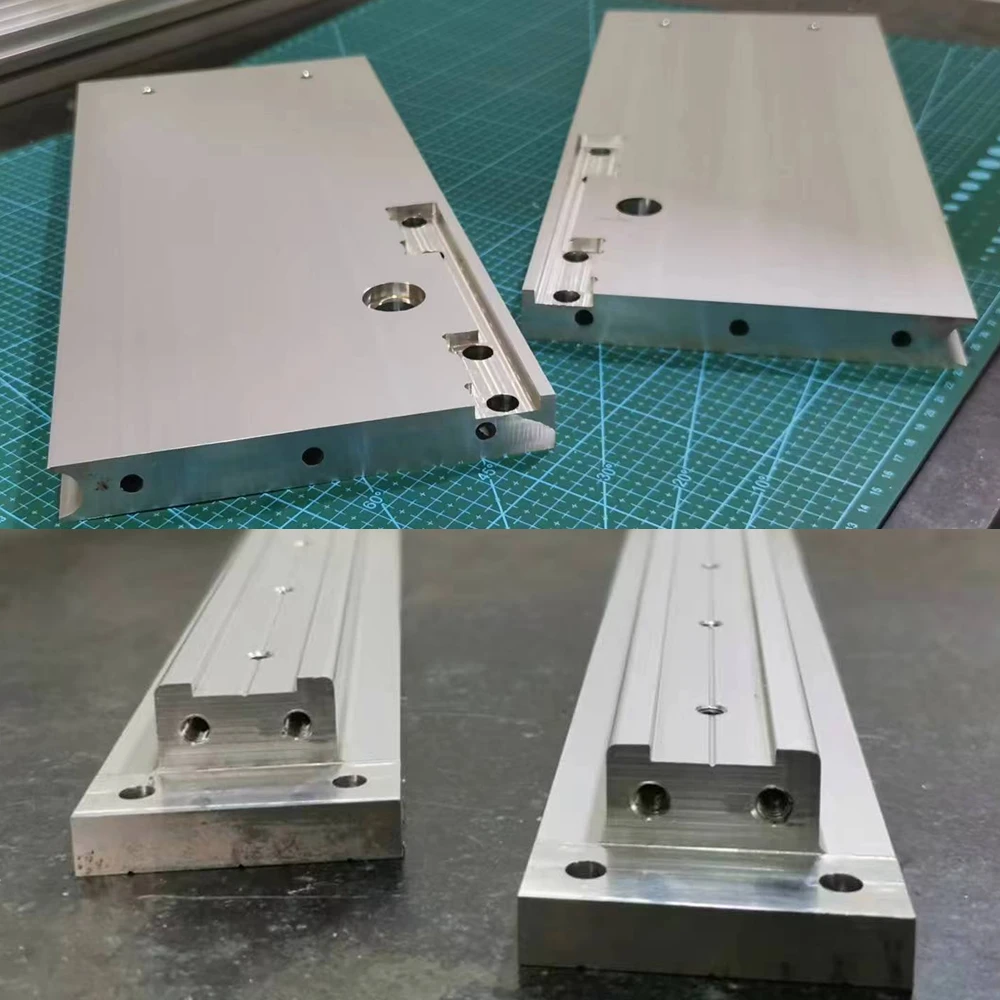 Kit de marco CNC de aluminio, carril guía lineal, enrutador de madera 3040 6040, interruptor de límite de guía lineal para fresadora de grabado DIY