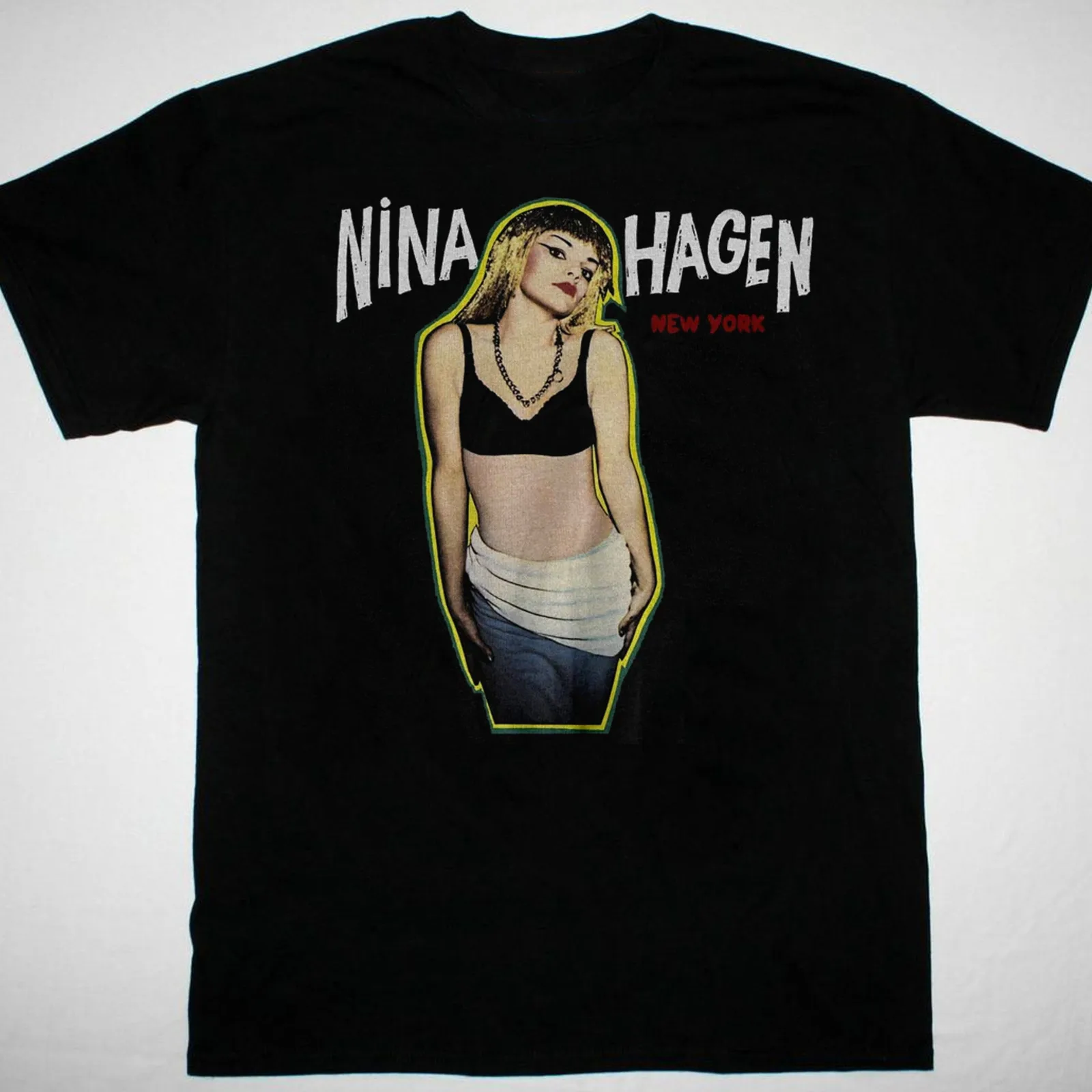 

Nina Hagen Men T-shirt Black Unisex Tee All sizes S to 345Xl 1F690