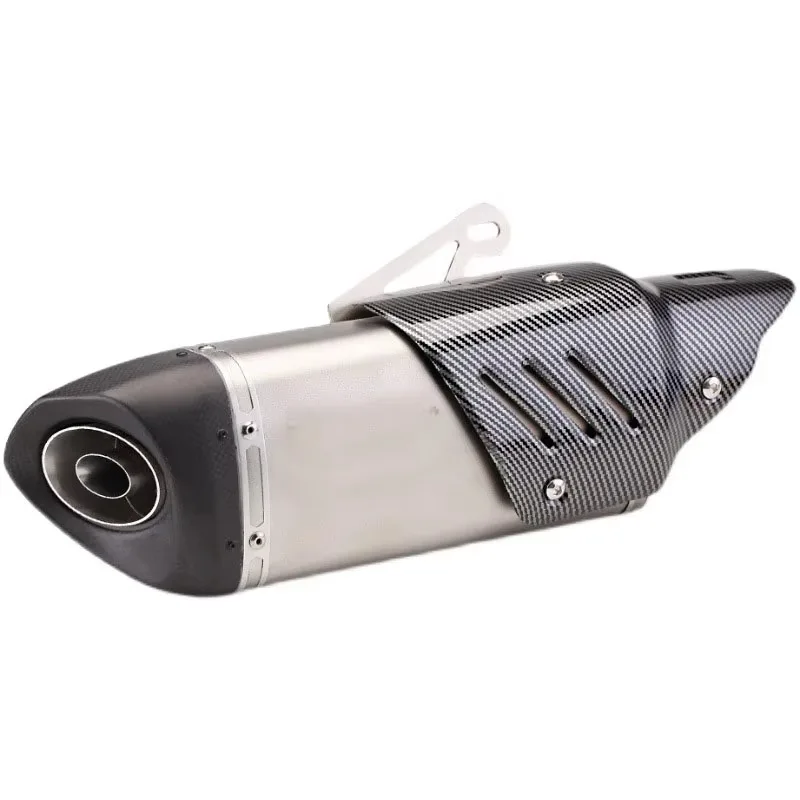 

2026 51mm Universal Escape Moto Motorcycle Exhaust Muffler Heat Shield For GSX250