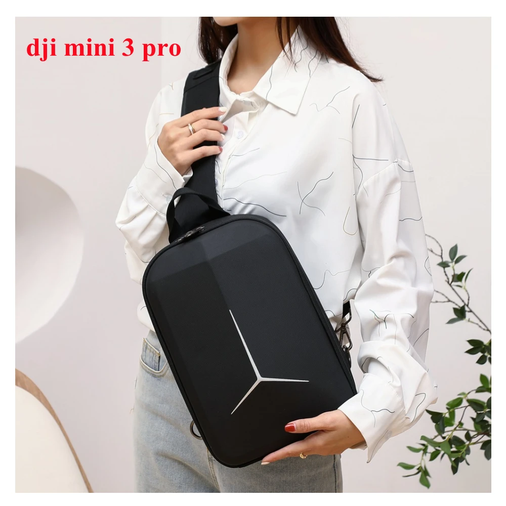 Drone Bag Storage Backpack Messenger Chest Bag Portable Fashion Box for DJI Mini 3 Pro/Mini 3 Shoulder Bag Accessory Case