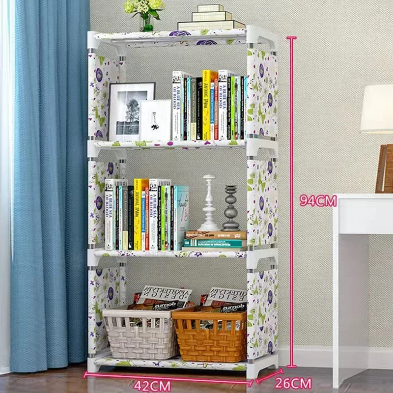 Mensola da parete galleggiante girevole a 5 livelli - Organizer multiuso per libri, orologi, power bank e giocattoli - Salvaspazio moderno