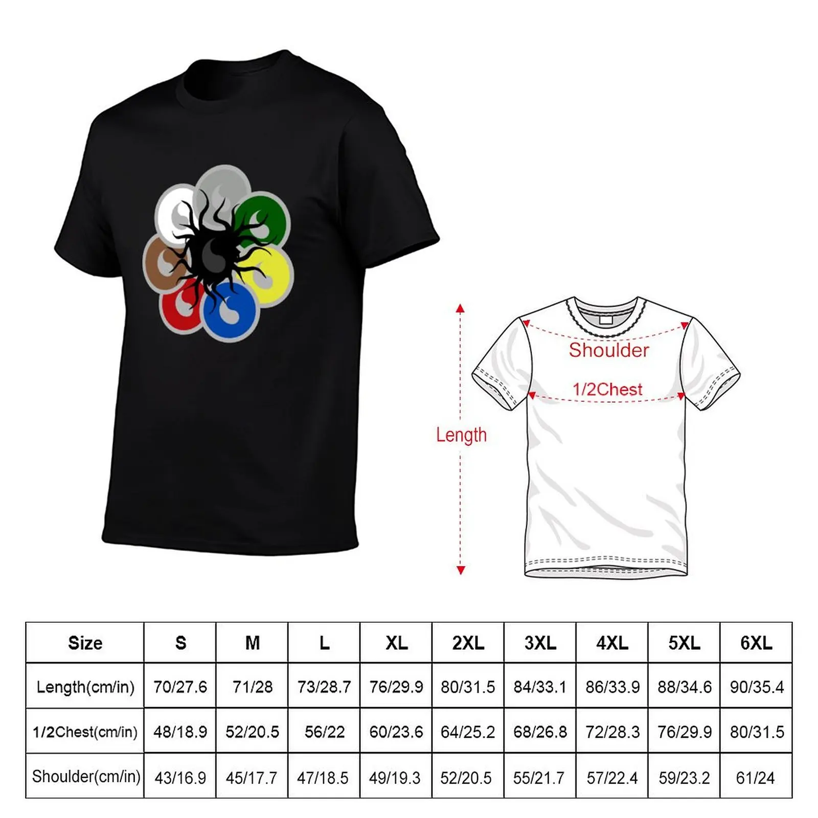 The White Tower Symbol (Corrupted) T-Shirt Casual Everyday Short Sleeve T-Shirt