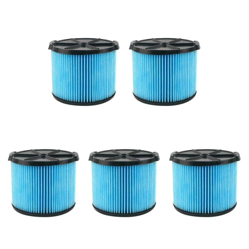 

5Pcs For Ridgid 26643 VF3500 Replacement 4-Gallon Portable 3-Layer Vacuum Filter For WD4050 Pro-Vac Spare Parts Parts