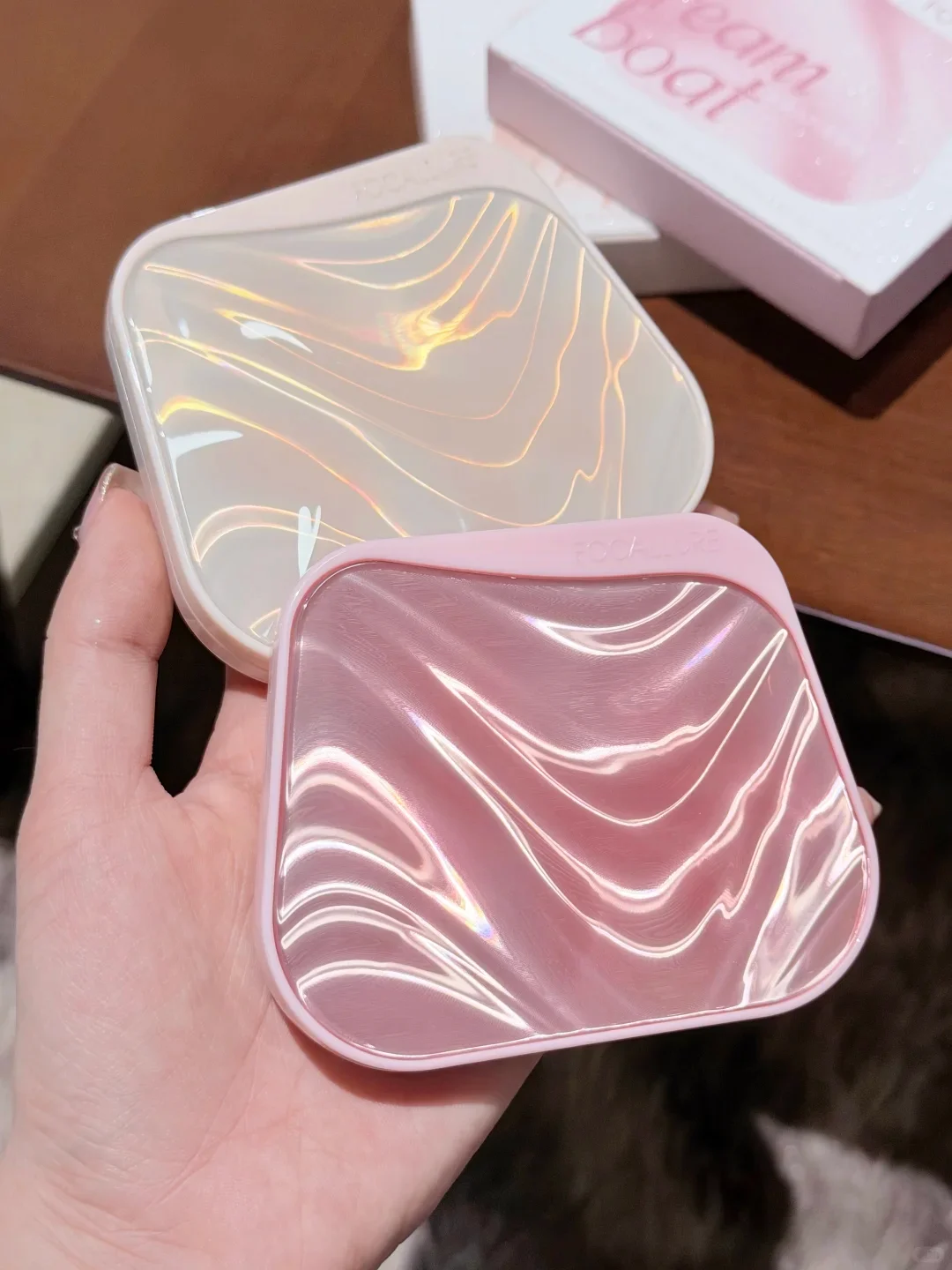 لوحة ظلال عيون مكونة من 8 ألوان من فوكالور 2025 وصلت حديثًا بألوان الأرض من الساتان متعدد الألوان غير لامع مكياج يدوم طويلاً 9.6 جرام #4