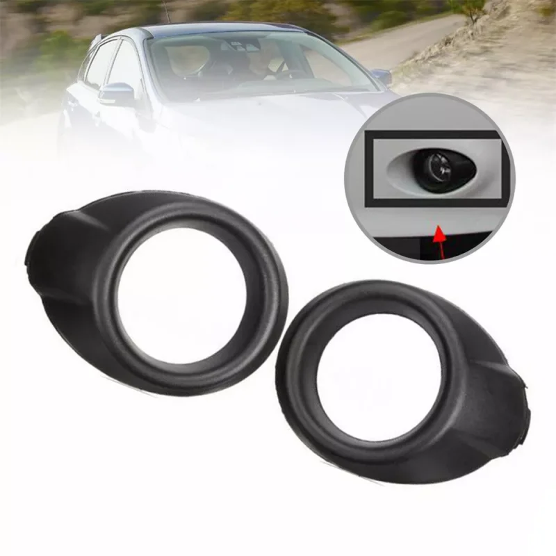 

2x Car Front Bumper Fog Light Lamp Cover Frame Bezel Shell Hood 6400D571 For Mitsubishi Outlander 2013 2014 2015