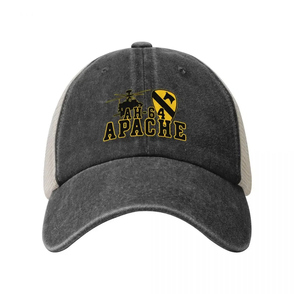 AIR CAV / AH-64 Apache / 1st Air Cavalry Baseball Cap hiking hat Hat Beach Sun Hat For Children Caps For Women Men's