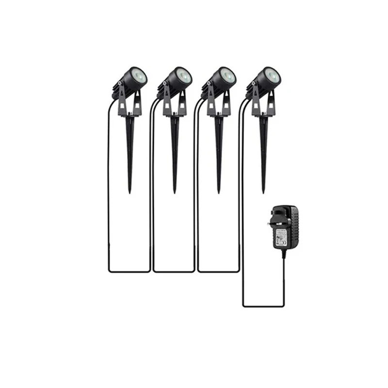 Kabelvrij Led Tuin Decoratief Licht 10 Trailer 1 Gazonlicht 30W Veilige Spanning 220V110V24V Waterdicht Warm Wit Spotlicht