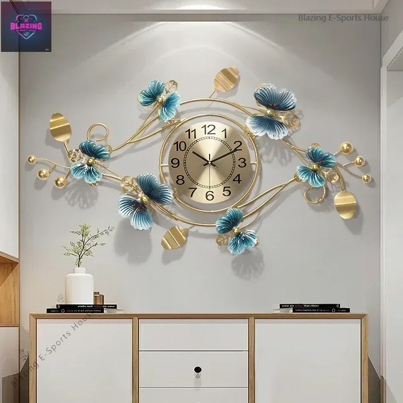 Minimalist Wall Clocks Digital Flip Modern Kitchen Metal Art Bedrooms Wall Clocks Minimalist Reloj Pared Ornaments Home Decor