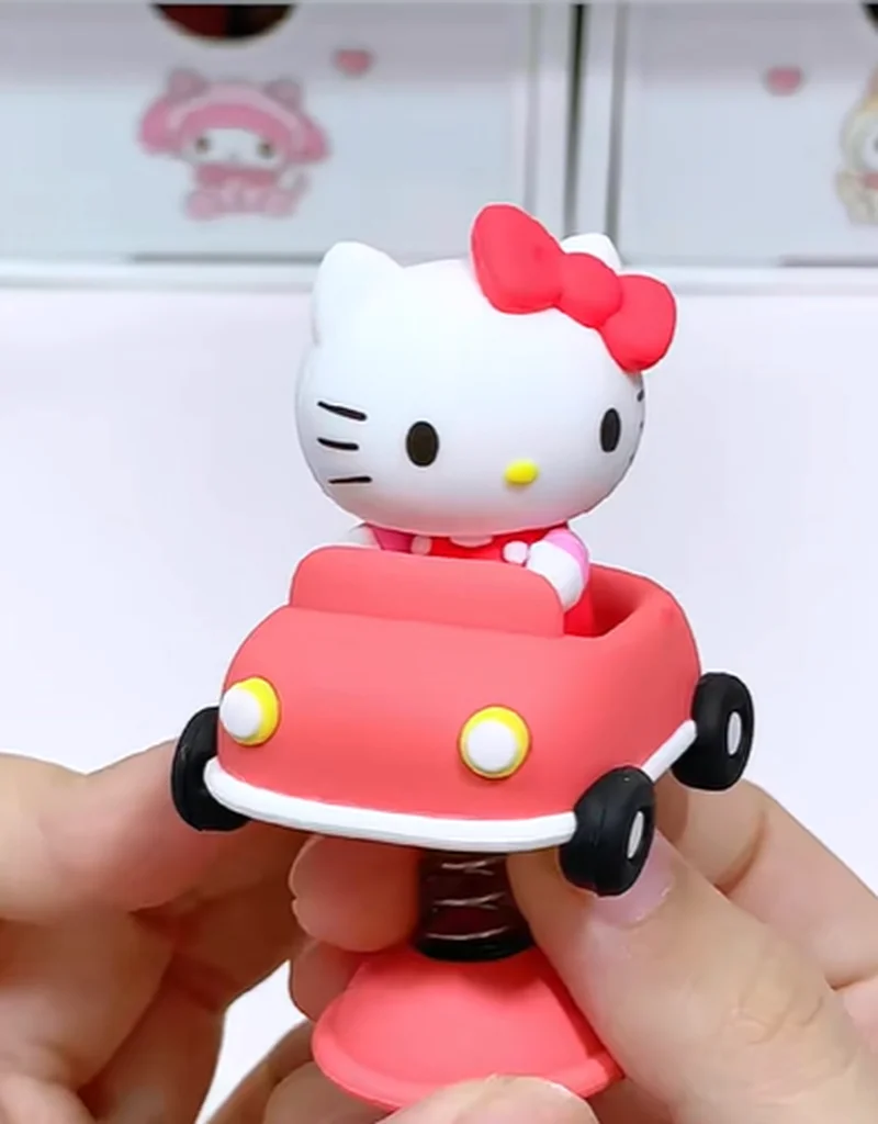 โมเดลตุ๊กตาสุนัขหูใหญ่เมโลดี้แท้ ของตกแต่งโต๊ะทำงาน ของเล่นติดรถยนต์ ของสะสมสุดฮิต ของขวัญสุดเทรนดี้ โมเดลแอ็คชั่นฟิกเกอร์ อนิเมะ