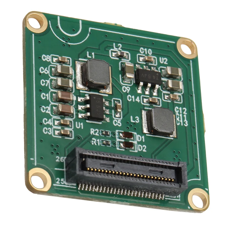 Płytka sterująca PCBA z termowizorem USB serii ELECT-UV, konwerter analogowy, obwód konwersji.