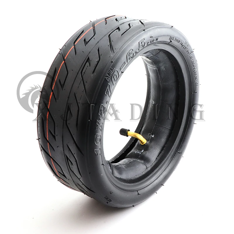 10 Inch 10x2.70-6.5 Tire Inner Tube Tyre for Electric Scooter Balancing Car Folding Car 255x70 Wear-resistant Thickened Tires