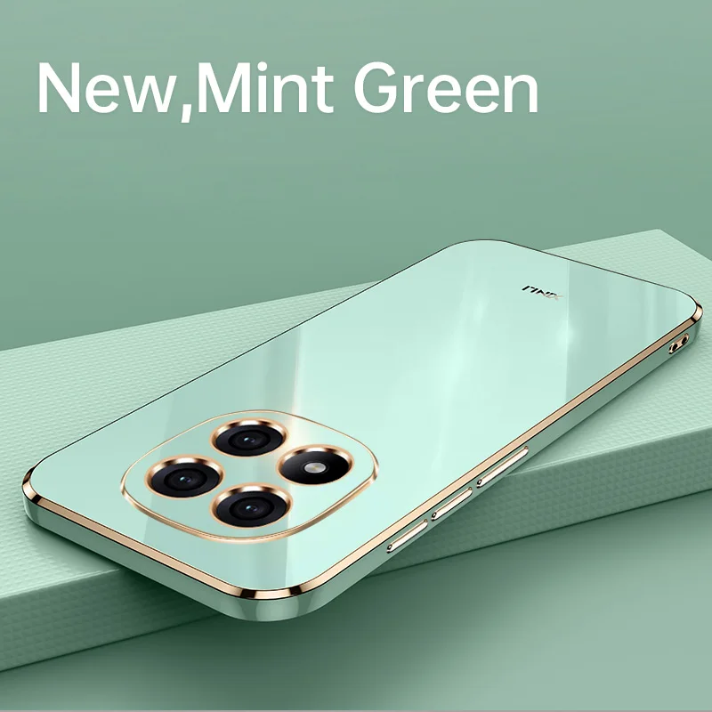 For Redmi NOTE 15 PRO Plus Case Luxury straight edge electroplated silicone TPU Cover For Redmi NOTE15 PRO Plus 4G 5G Funda