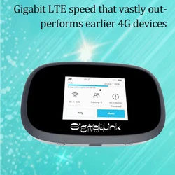 Signallink-SIMカード付きのロック解除されたwifiルーター,cat18,4g,グローバルバージョン,lte,2番目の手,90%-95new,8000