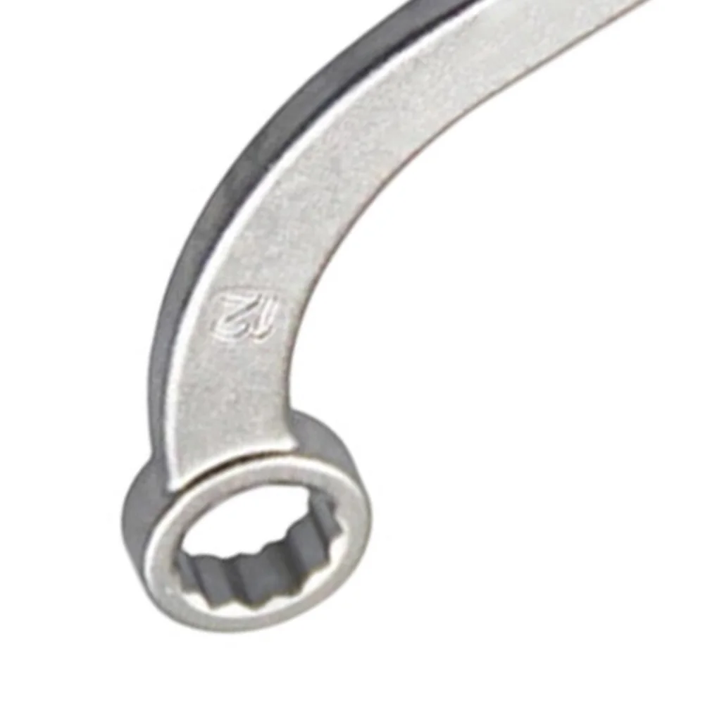 14mm Curved Turbo Wrench For V6 Diesel Engine 12 Angle Steel Spanner Automotive Repair Tool Hand-held Disassembly Tools