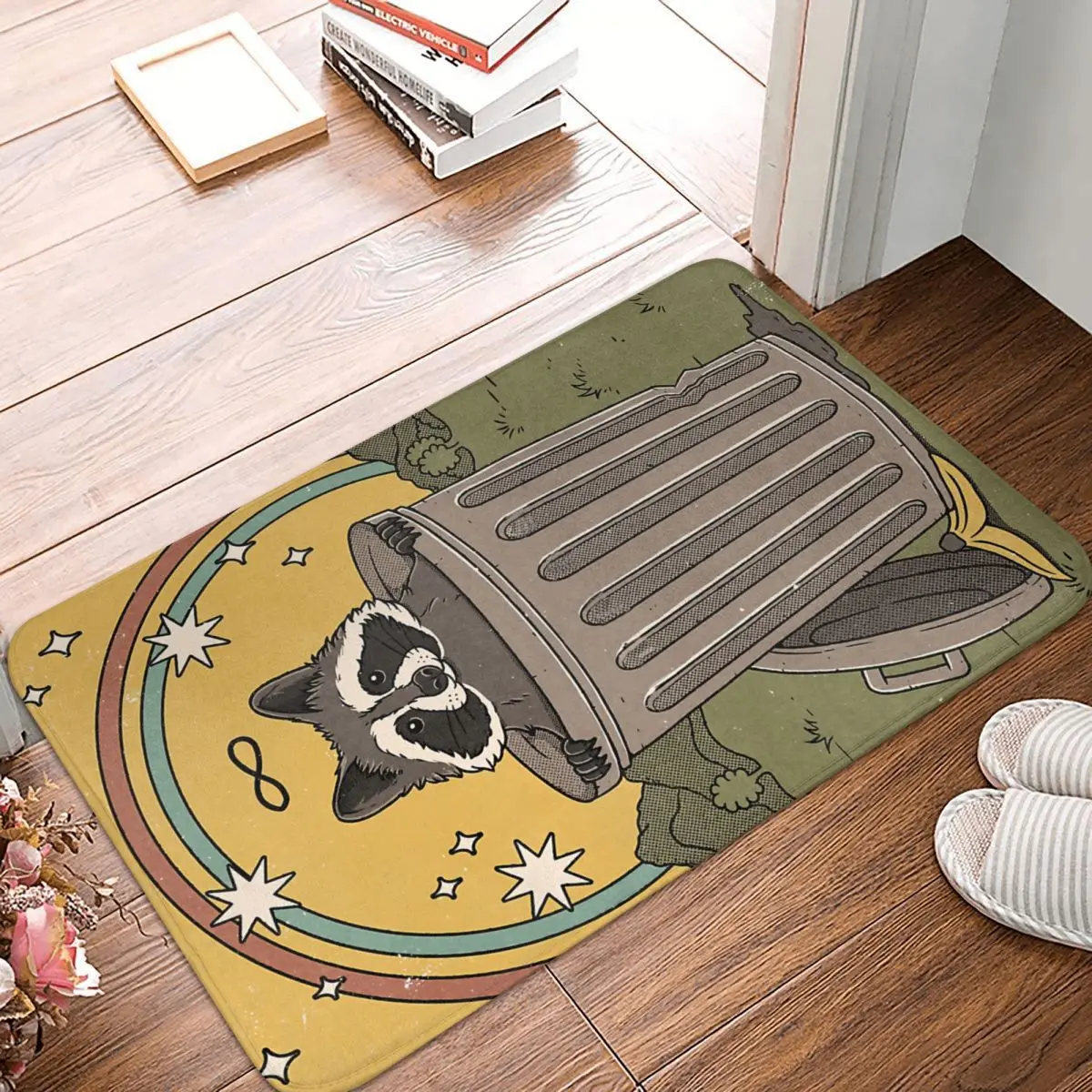 

King Of Trash Tarot Doormat Rug carpet Mat Footpad Bath mat Non-slip toilet Balcony Parlor durable Washable