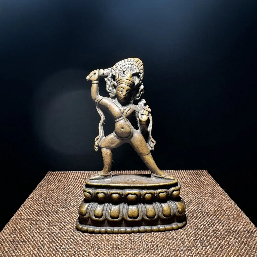 Tibet Tibetan  Vajrapani Holder of the Thunderbolt Statues Figurines Lucky Ornaments Home Decoration gifts
