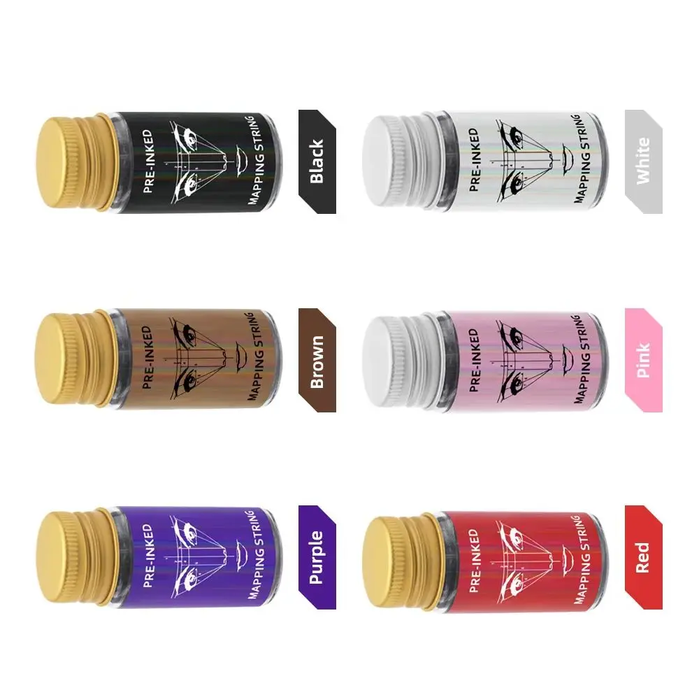 New Microblading Mapping Pre-Ink String Eyebrow Makeup Dyingliner Thread Semi-permanent Positioning PMU Measurement Tool