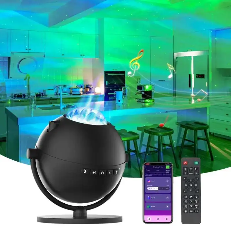Tuya Wifi Bluetooth Smart Galaxy Projector Star RGB LED Light Projector Aurora Light Smart Life APP Voice Control