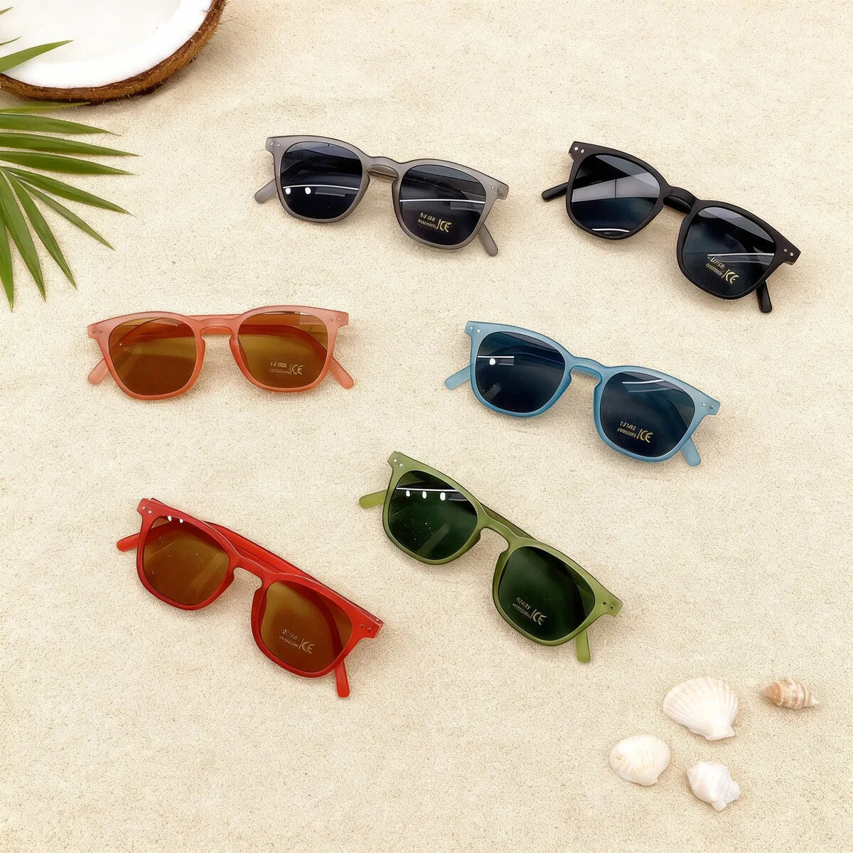 2025 UV400-Schutz, coole Mode, Kindersonnenbrille, Sommer-Sonnenschutz für neue Jungen und Mädchen, Sonnenbrille für Reisen