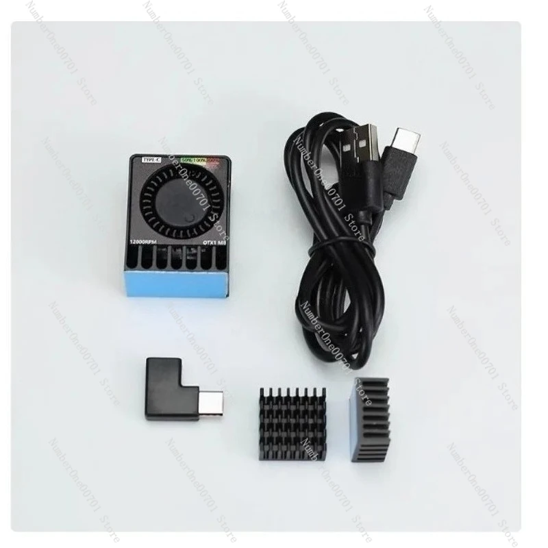 

All-Aluminum Heat Sink with 11000 RPM Fan, for Optical Module & SFP Cooling with Speed Control