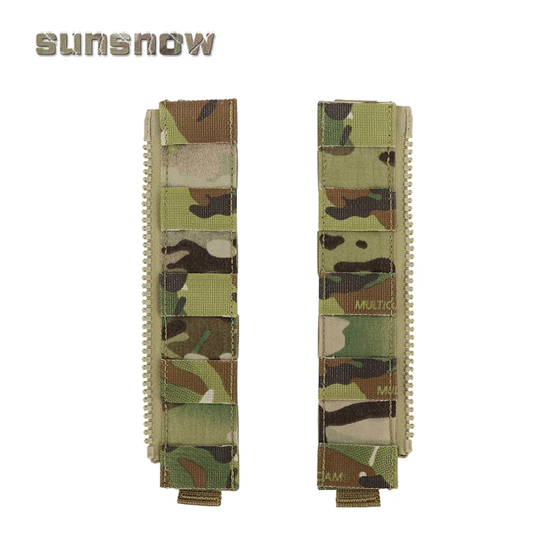 Tactical Vest  Panel Dedicated Zipper Connector Tactical Attack Backpack  Zipper Board ﻿