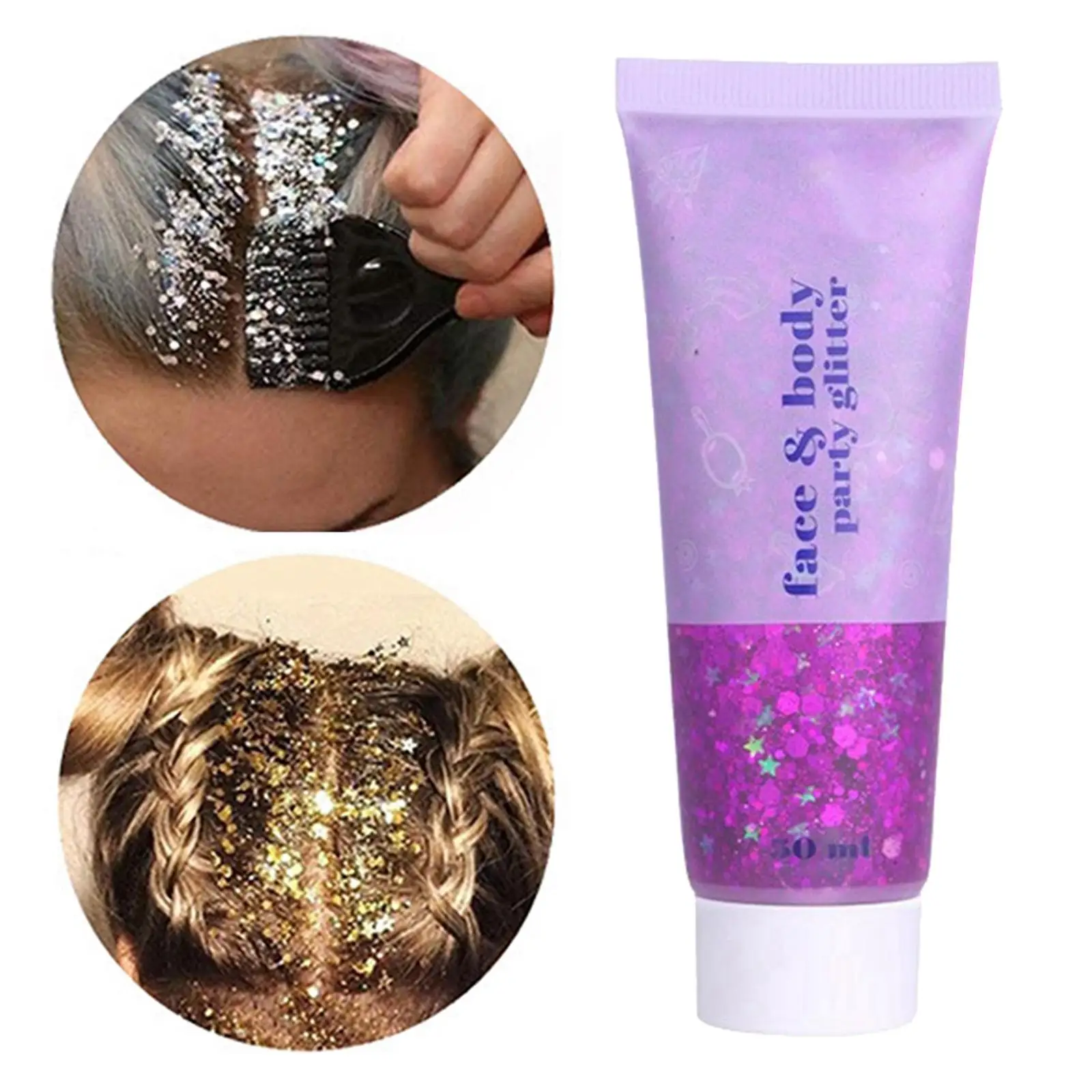 Neon Glitter Eyeshadow Matte Palette Shimmer Makeup Kit for Girls Holiday Birthday Cosplay Decor