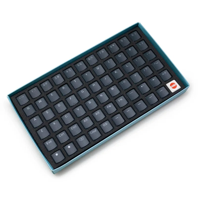 

Dark Blue Keycap Thins Low Profile Keycaps For Gaming Mechanical Keyboard Kailh Choc 1350 or MX Switch Light Through
