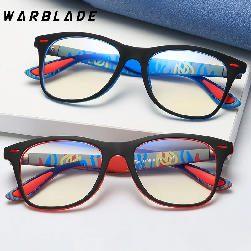 WarBLade Anti Blue Rays Computer Glasses Men Women Blue Light Blocking Glasses For Computer Protection Gaming Optical Eyewear