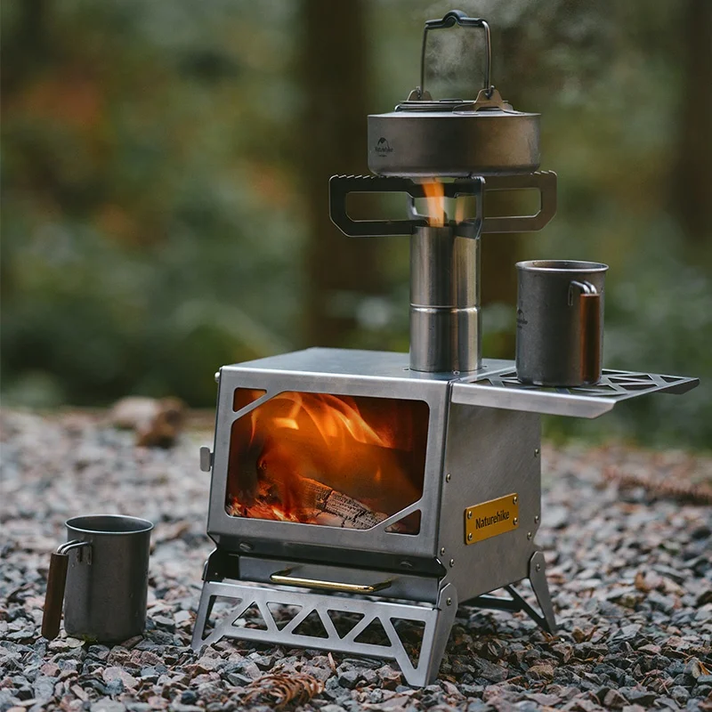 Naturehike warm multifunction outdoor portable wood-burning  stove camping stove