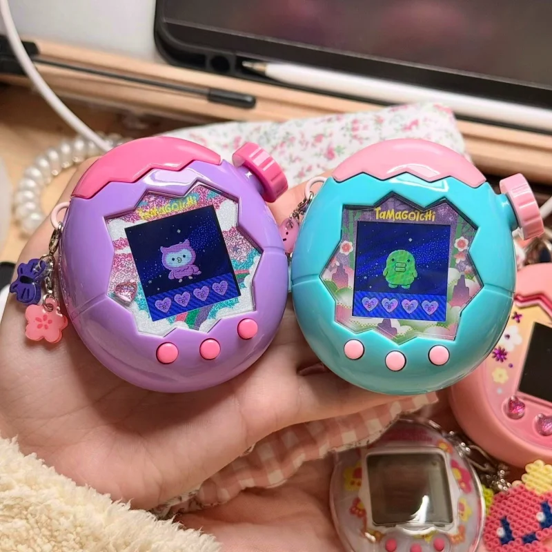 

New Tamagotchi Paradise Colorful Screen Happy Garden Jade Forest Electronic Pets Kawaii Gifts