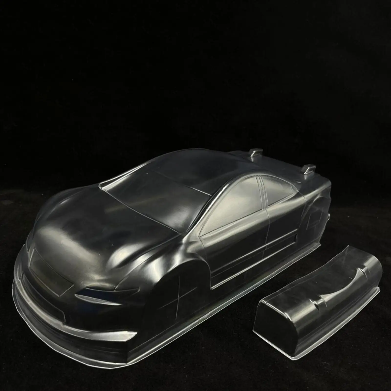 Body Shell Housing Unpainted Upgrade Parts 1:10 RC Flat Sport Car Body Shell