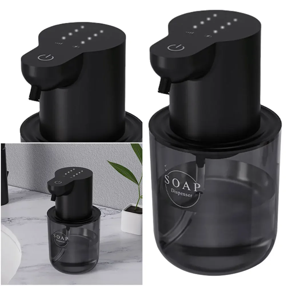 

400ml Automatic Foam/Gel Soap Dispenser 4 Gears Infrared Sensor Dish Soap Dispenser IPX5 Waterproof Kitchen Bathroom Accessories