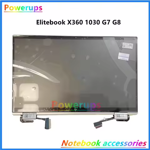 Laptop LCD/LED Display Screen Touch Assembly Upper 1set For HP EliteBook X360 1030 G7 G8 FHD 1920*1080 OLED 4K UHD 3840*2160