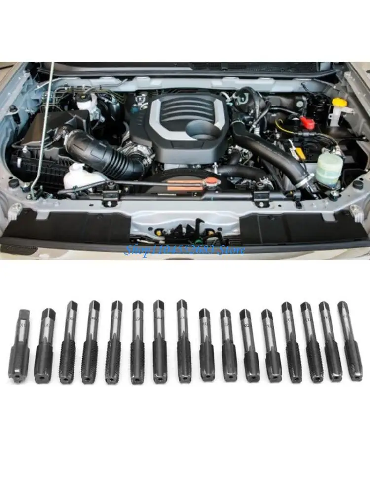 

Y6GD Comprehensive 11Pc Tap & Die Set Ergonomic Wrenches Design for Comfortable Use