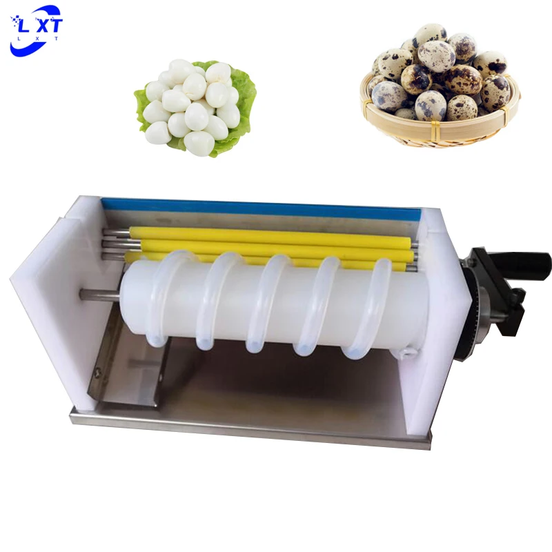 Manual Quail Bird Egg Shell Peeler Bird Eggs Sheller Huller Tool Machine Small Quail Eggs Peeling Machine