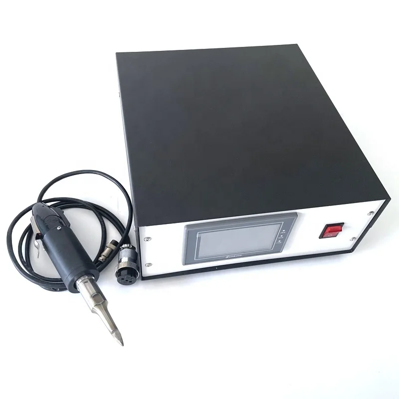 300W CE Handheld Ultrasonic Knife Cutter To Cut Rubber/Fabric/Plastic/PP Foam/PVC Material