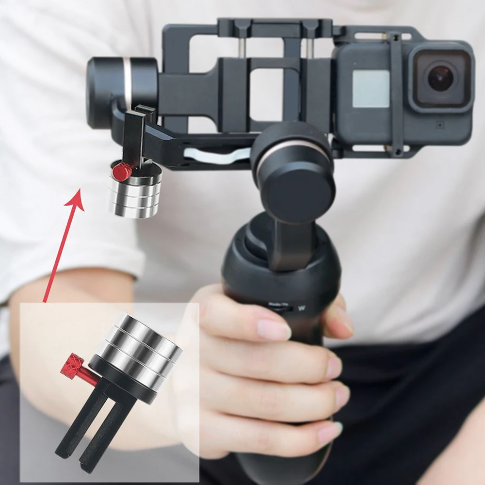 CAMVATE مجموعة ثقل الموازنة كاميرا التوازن على Gimbal لاختيار DJI، Zhiyun، Feiyu Gimbals 3 × 21 جرام أوزان التراص الموازنة